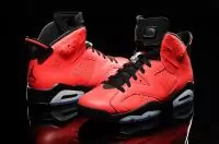 2019U air jordan 6 femme raging bull suede chaussures rouge